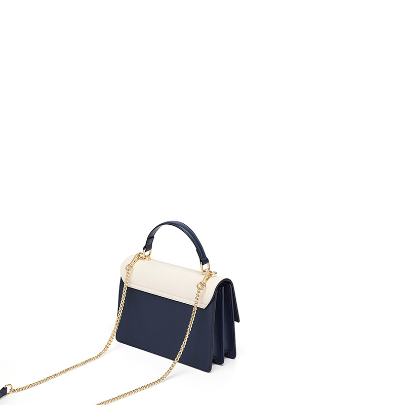 チェーンデザイン女性のためのリサイクル PU レザーバッグ 2022 夏の女性のショルダーバッグハンドバッグ女性の美しいファッションクロスボディバッグ