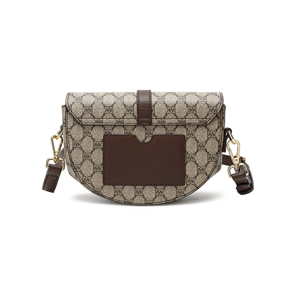 広州デザイナーのカスタマイズされた女性の革のサドル バッグ クロスボディ デザイナー バッグ女性の有名なブランドのショルダー ミニ バッグ