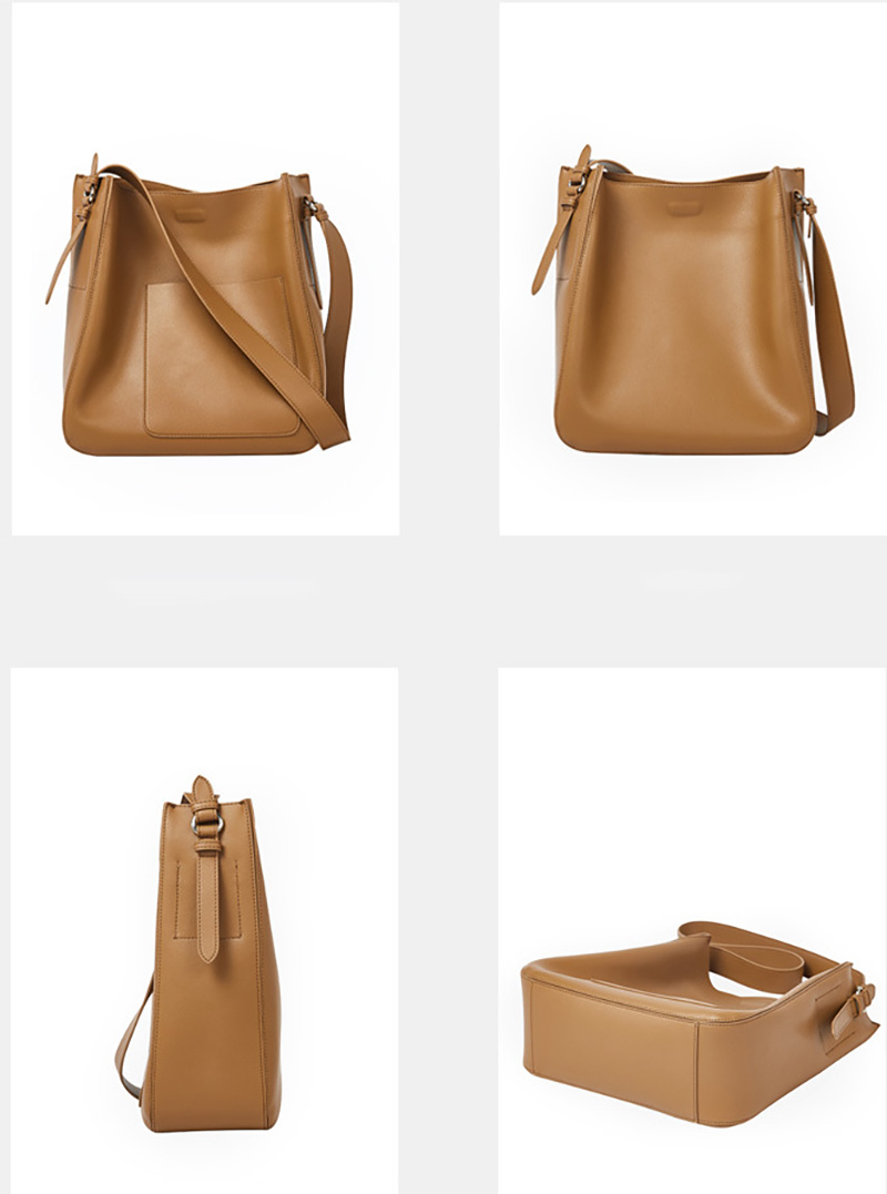 調節可能なストラップ バケット レディース トート ショルダー バッグ高級本革エレガントなデザイナーの女性のハンドバッグ