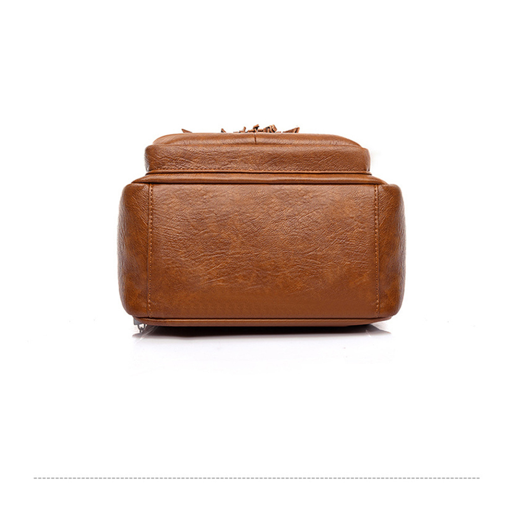 レディファッションハンドバッグカジュアルバックパックバックパックバッグ女性大容量旅行アウトドアバックパックと 2 つのサイドポケット