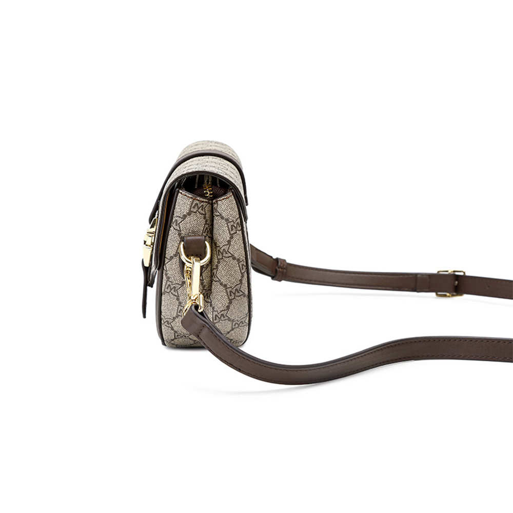 広州デザイナーのカスタマイズされた女性の革のサドル バッグ クロスボディ デザイナー バッグ女性の有名なブランドのショルダー ミニ バッグ